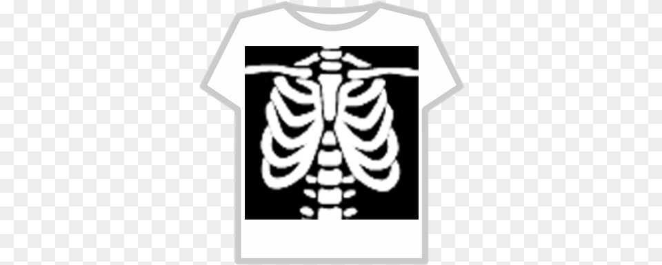 Skeletongif Roblox Roblox T Shirt Nike, Clothing, T-shirt, Stencil, Person Free Png