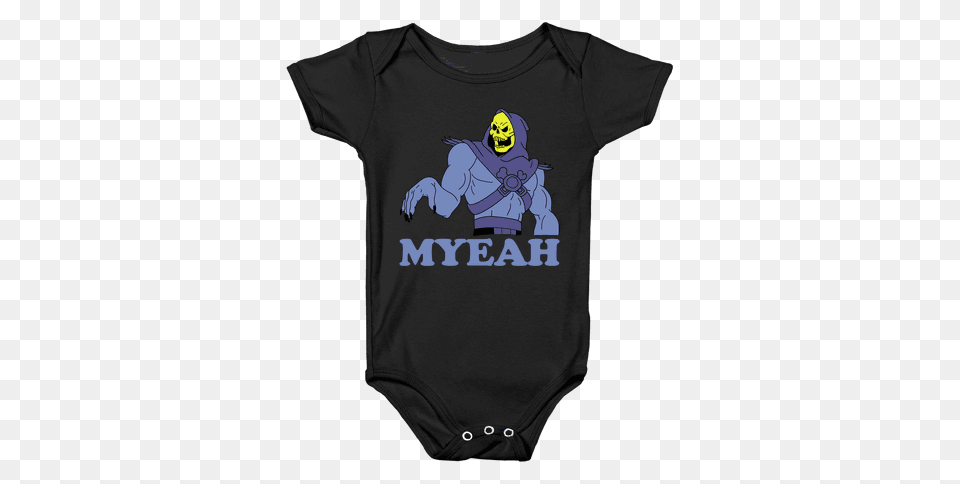 Skeletor Baby Onesies Lookhuman, Clothing, T-shirt Free Png