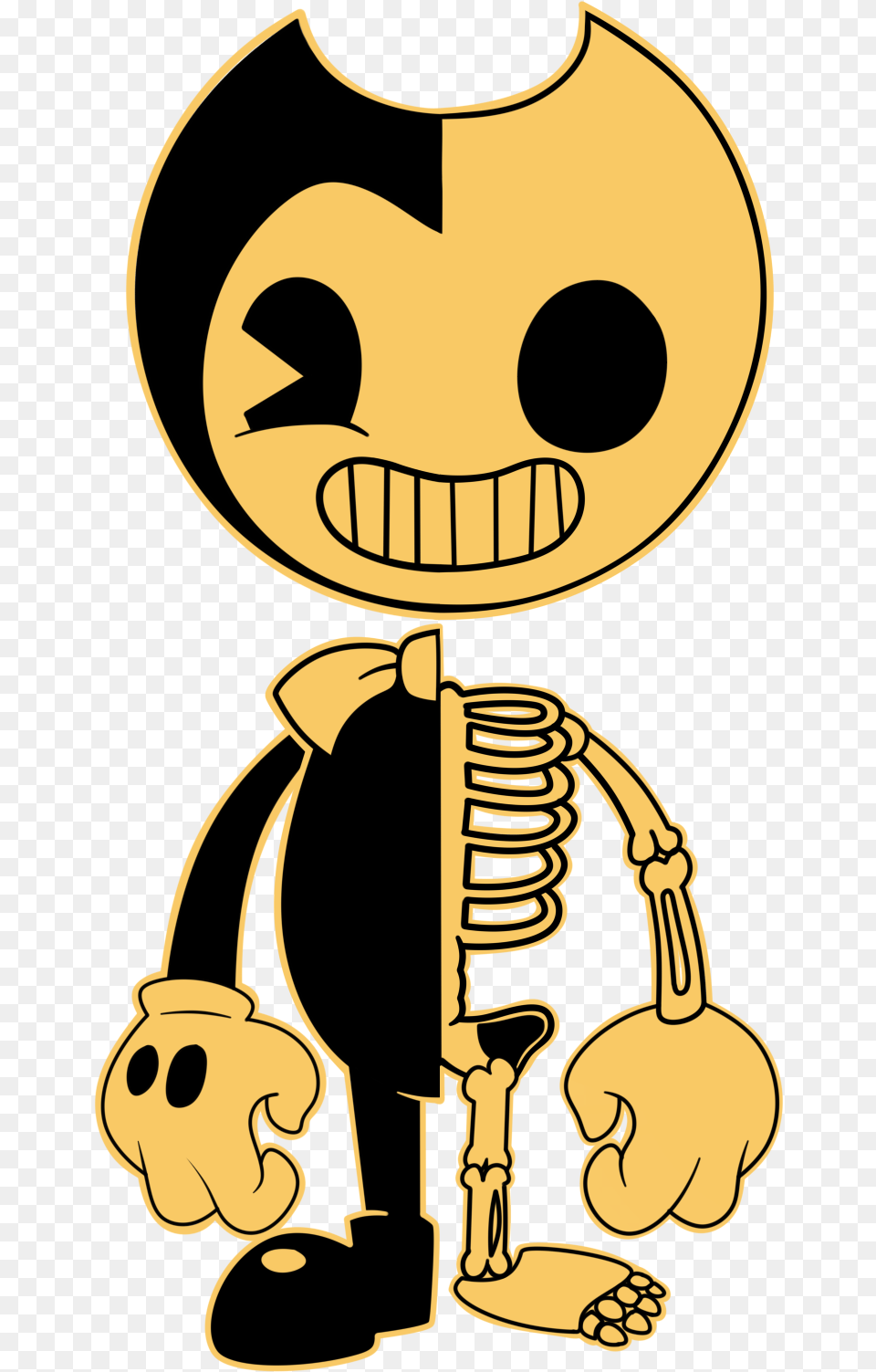 Skeletor Bendy Bendy And The Ink Machine Png Image