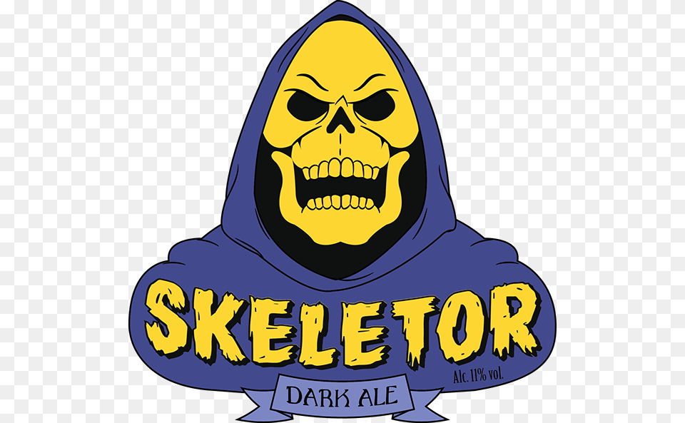 Skeletor Dark Ale On Wacom Gallery, Logo, Baby, Person, Face Free Png Download