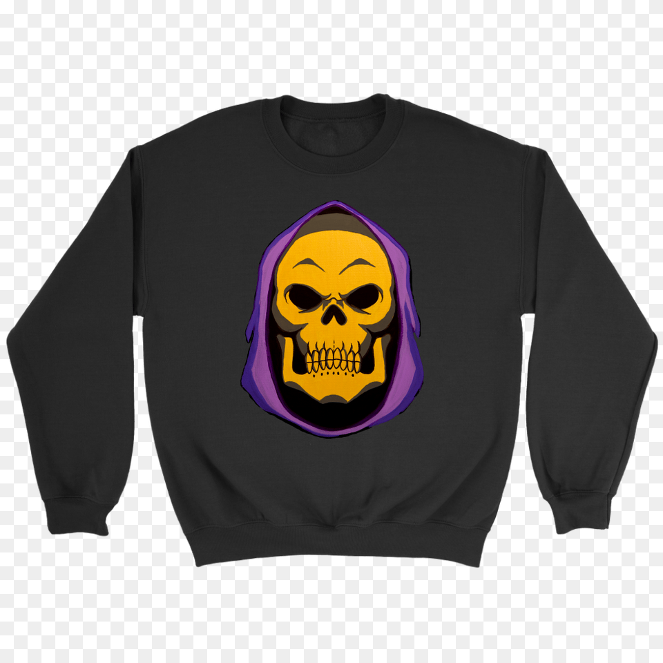 Skeletor From He Man Original Design, Clothing, Sweatshirt, Sweater, Hoodie Free Transparent Png