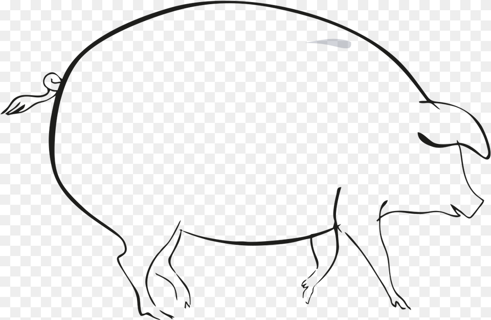 Sketch, Animal, Buffalo, Mammal, Wildlife Png Image