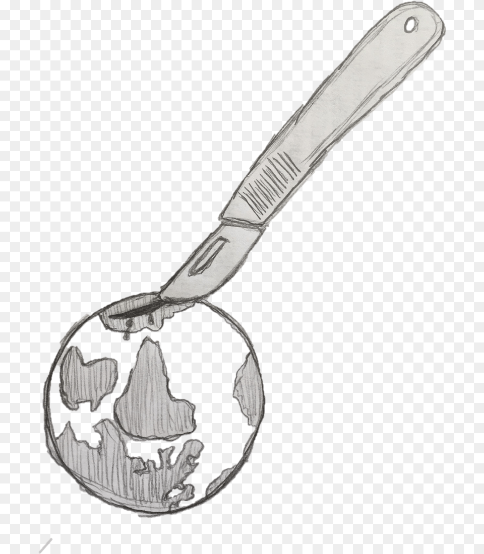 Sketch, Cutlery, Spoon, Blade, Dagger Free Transparent Png