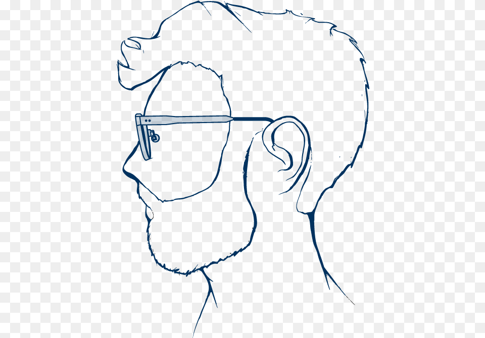 Sketch, Accessories, Glasses, Person, Head Free Png Download