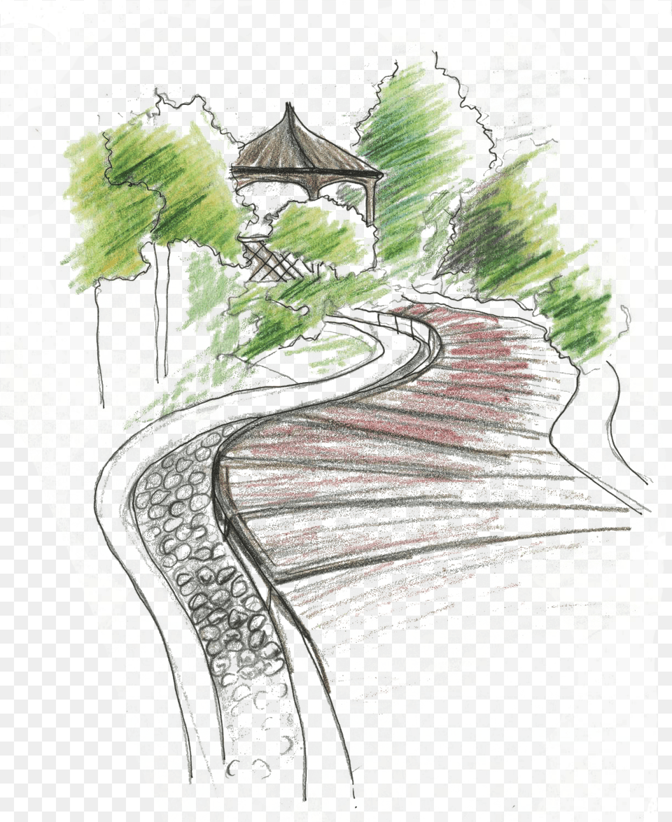 Sketch, Art, Path, Outdoors, Drawing Free Png