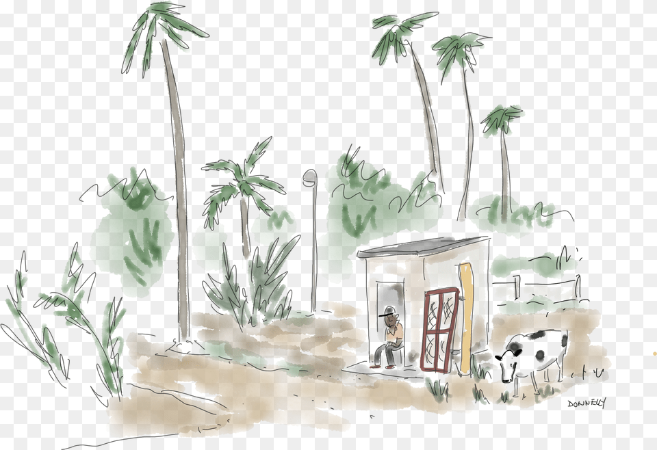 Sketch, Architecture, Shelter, Shack, Rural Free Png Download