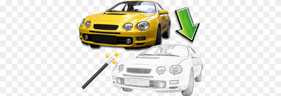 Sketch Drawer Softorbits Sketch Drawer Pro, Vehicle, Car, Transportation, Coupe Free Transparent Png