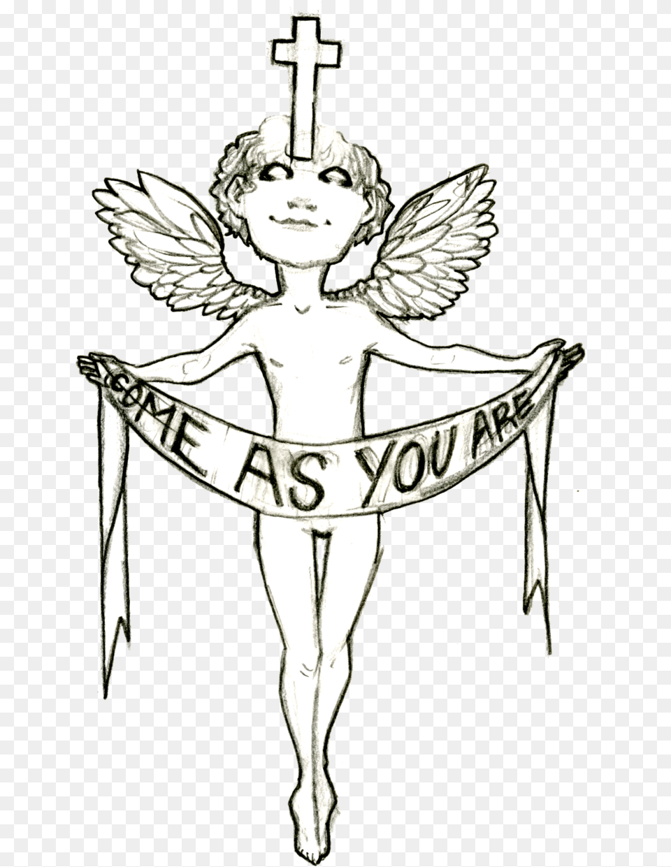 Sketch Fairy, Symbol, Cross, Adult, Wedding Free Png