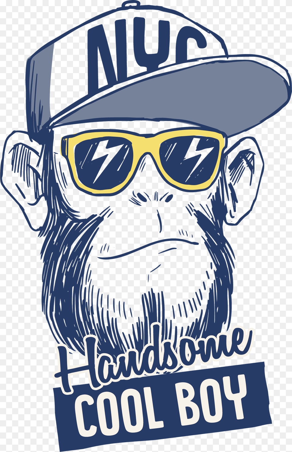Sketch Monkey T Shirt Gorilla Logo Lovely Clipart Cool Boy Monkey, Hat, Baseball Cap, Cap, Clothing Png Image