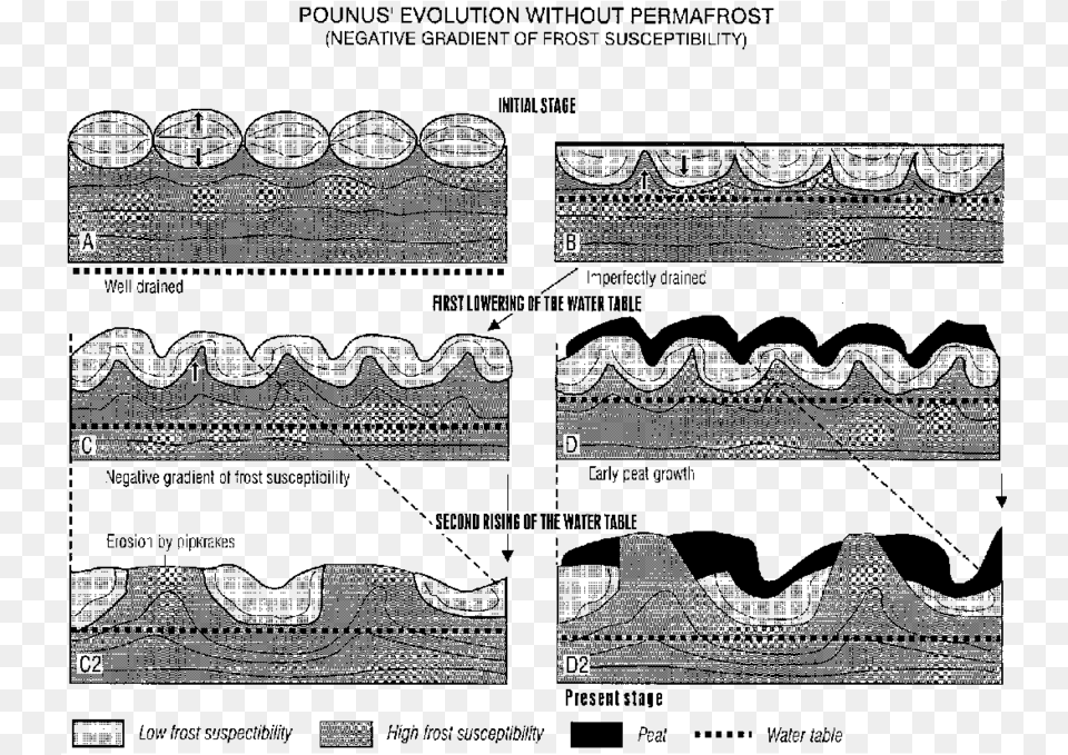 Sketch Of The Evolution Of Pounus Architecture, Gray, Lighting Png