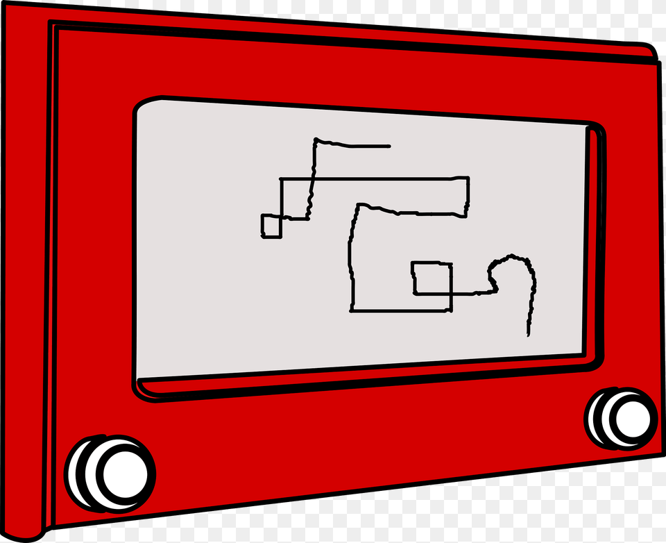 Sketch Toy Clipart, Electronics, Screen, Mailbox Png