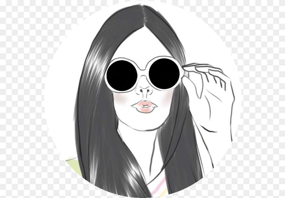 Sketches Fashion Illustration Illustration, Accessories, Sunglasses, Book, Comics Png Image