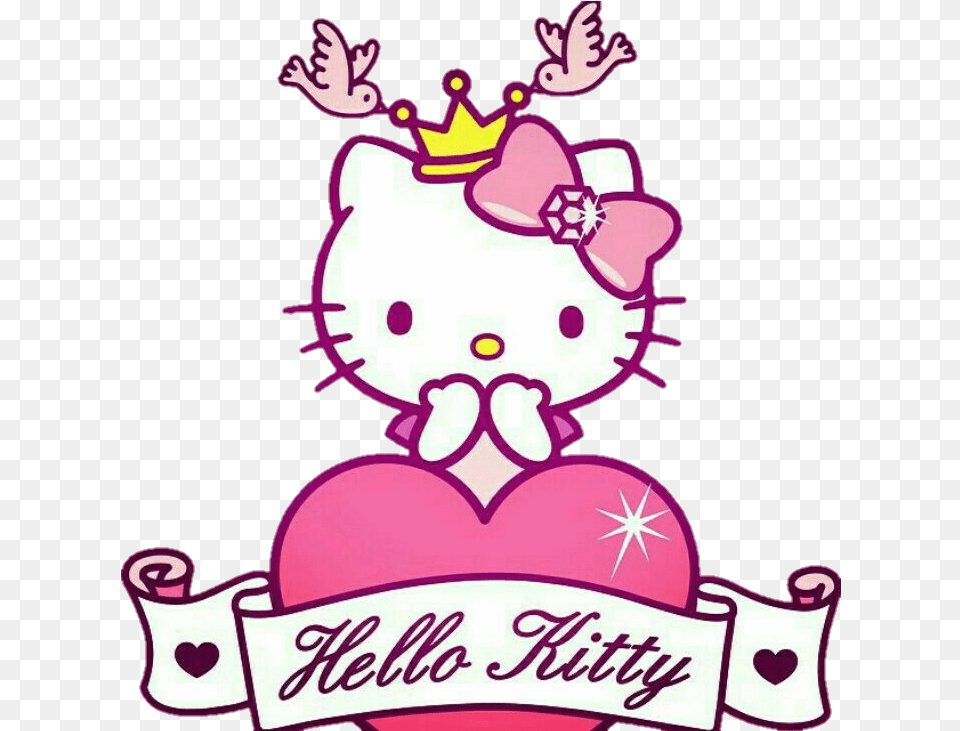 Sketsa Gambar Hello Kitty Hello Kitty Cards Birthday, Purple, Birthday Cake, Cake, Cream Free Png Download