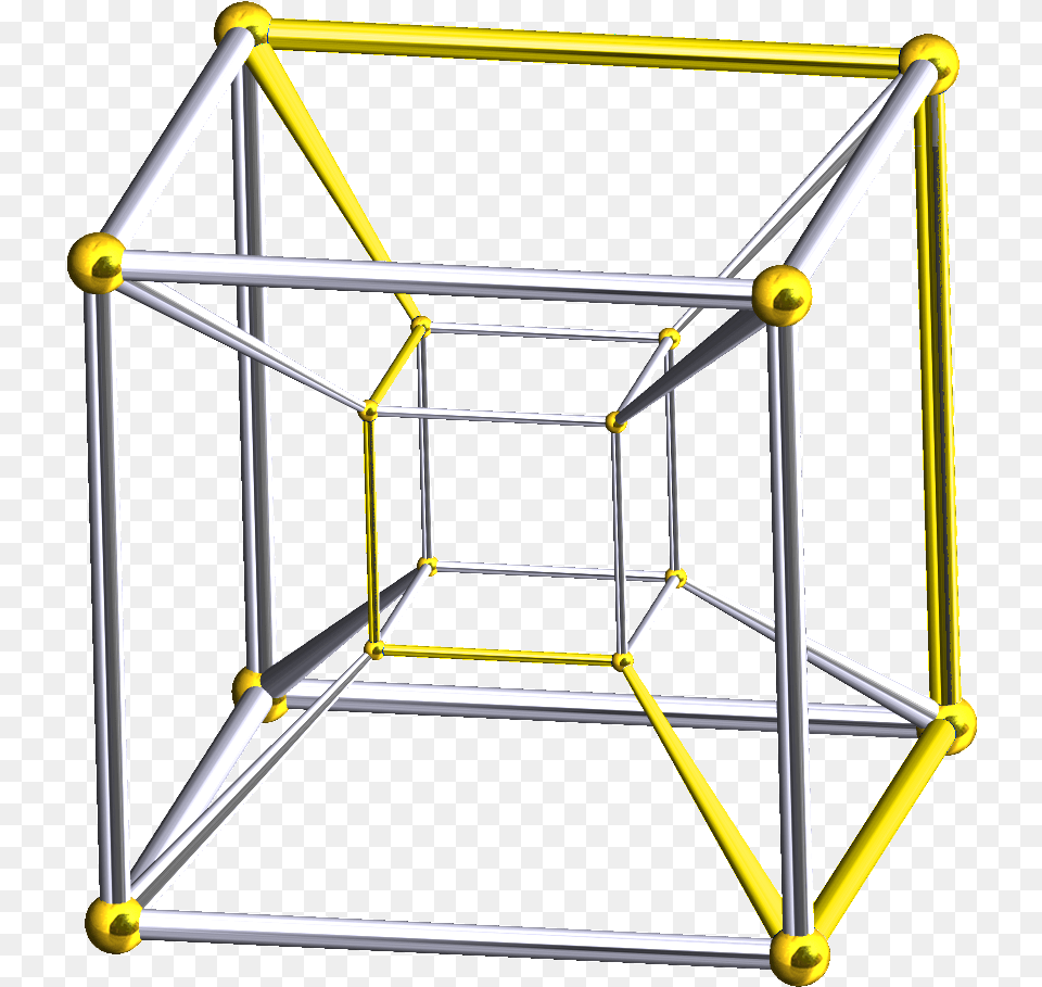 Skew Octagon In Tesseract 4th Dimension Tesseract, Construction, Scaffolding Free Png Download
