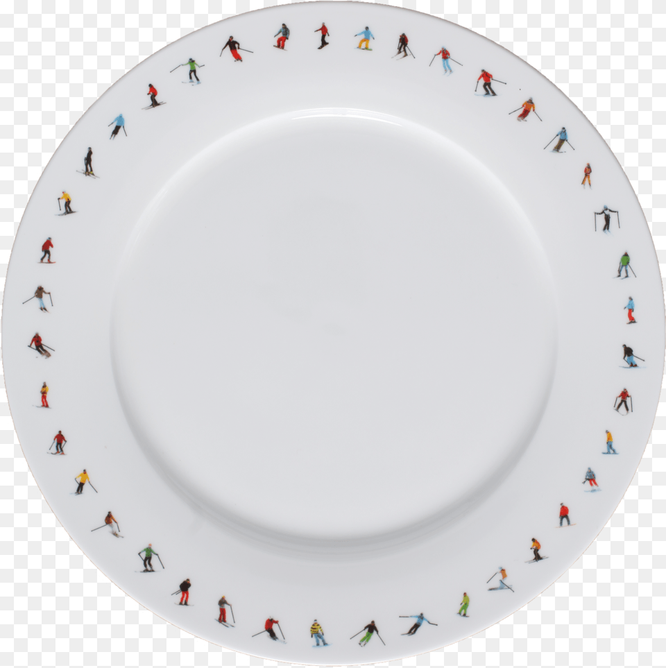 Ski Chain Dinner Plate Plate, Art, Dish, Food, Pottery Free Png Download