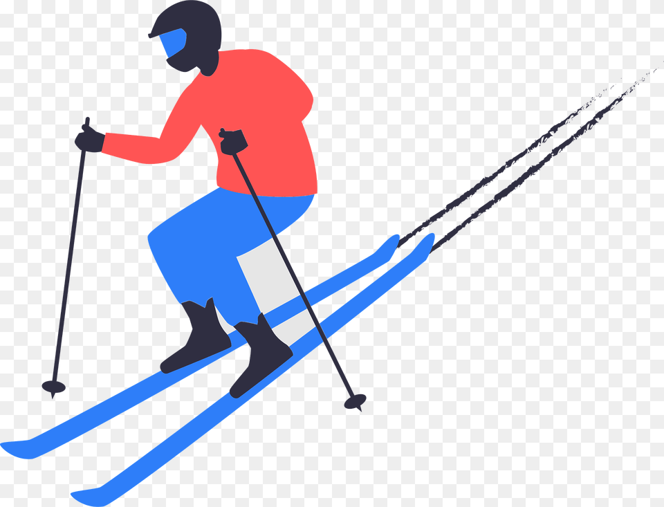 Ski Clipart, Outdoors, Nature, Snow, Person Png