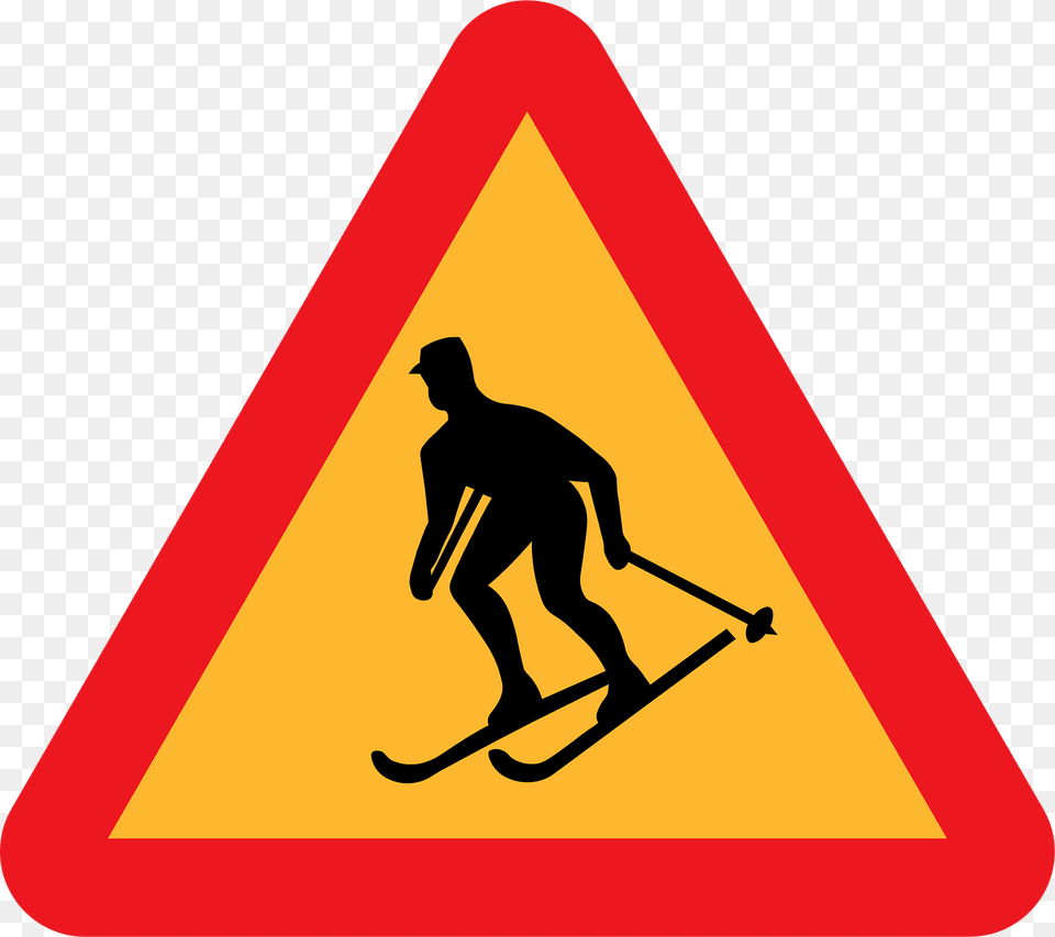 Ski Clipart, Sign, Symbol, Adult, Male Free Png Download