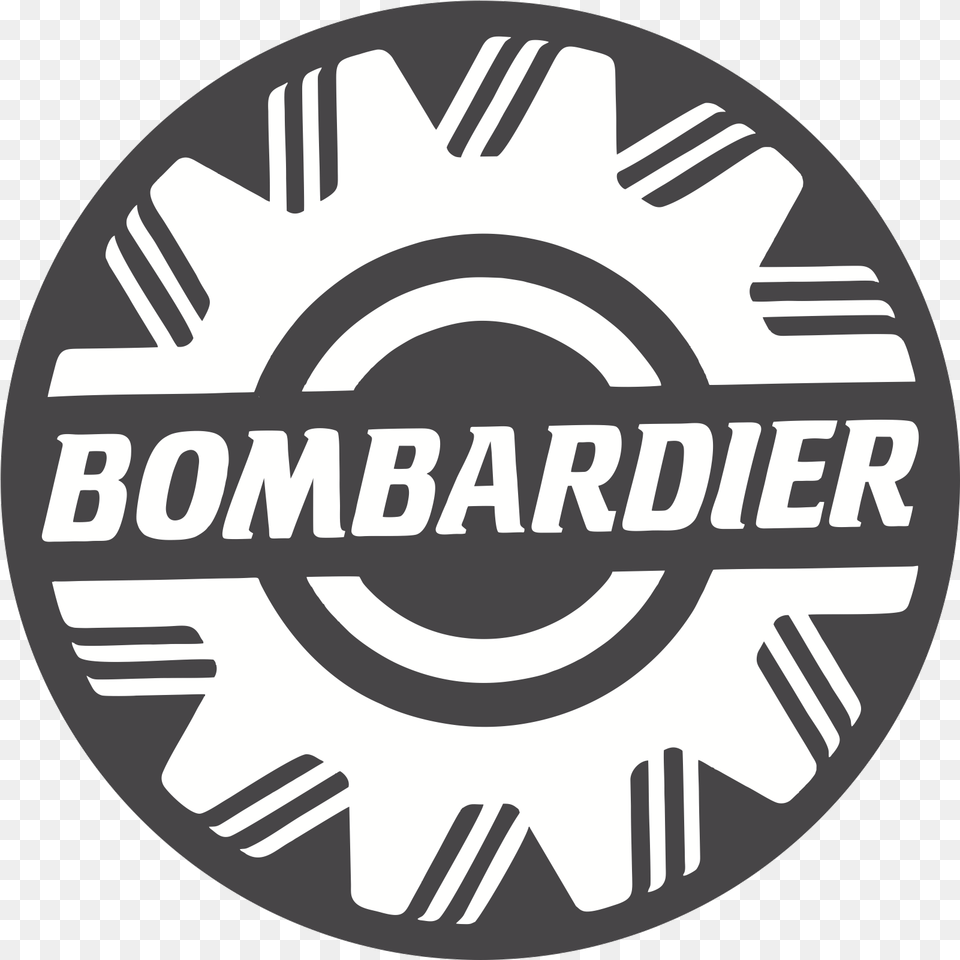 Ski Doo Bombardier Recoil Decal Starbucks, Machine, Disk, Logo, Gear Png