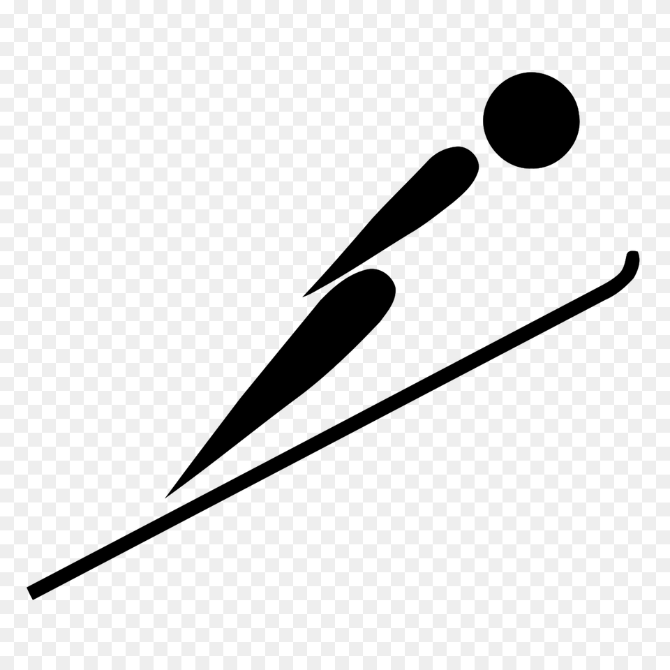 Ski Jumping, Gray Free Png Download