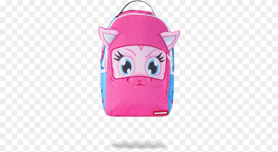 Ski Mask Kitten Sprayground, Backpack, Bag Free Png