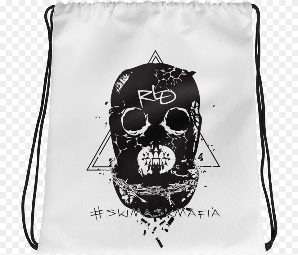 Ski Mask Mafia Money Bag Drawstring, Person, Pirate, Art, Drawing Free Png