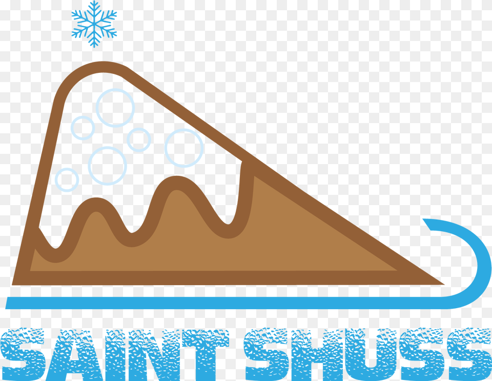 Ski Mountain Logo Clip Art, Triangle, Food, Sweets, Outdoors Png