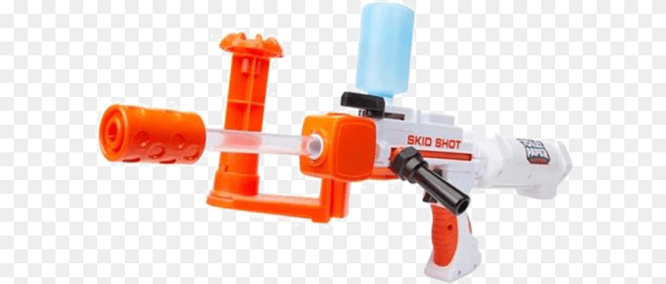 Skid Shot Toilet Paper Blaster, Toy, Water Gun, Device, Grass Free Png Download