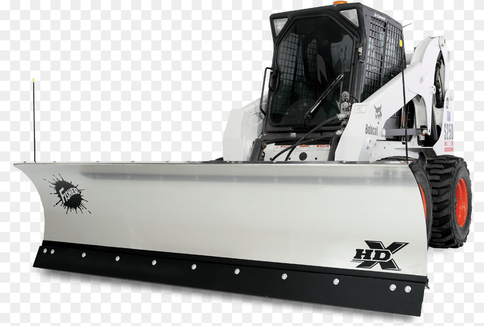 Skid Steer Back Of Plow Skid Steer Snow Blade, Machine, Bulldozer, Snowplow, Tractor Free Transparent Png