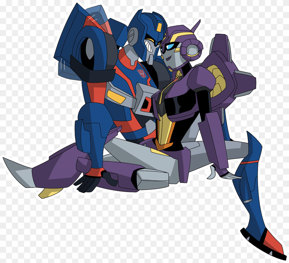 Skids And Nautica Sticker Transformers Nautica And Skids, Book, Comics, Publication, Person Free Png Download