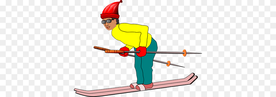 Skier Outdoors, Nature, Person, People Png Image