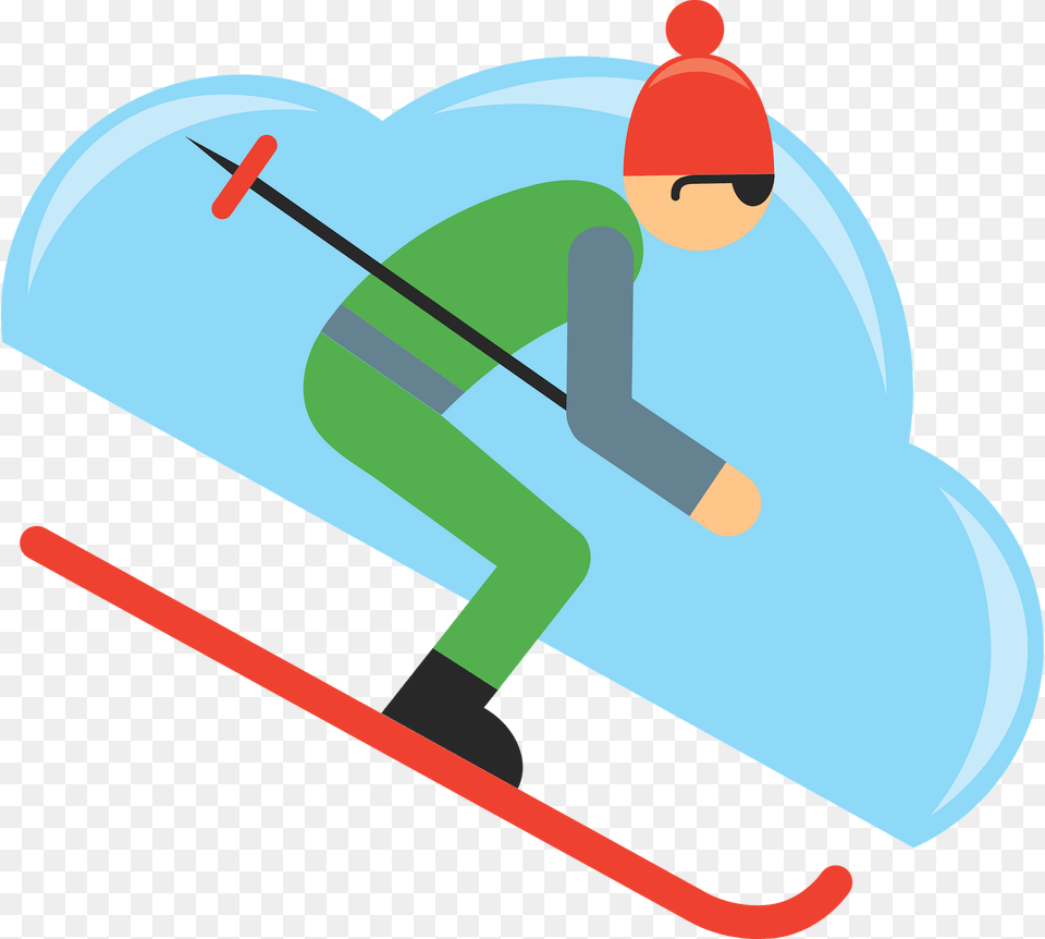 Skier Clipart, Nature, Outdoors, Snow, Leisure Activities Free Transparent Png