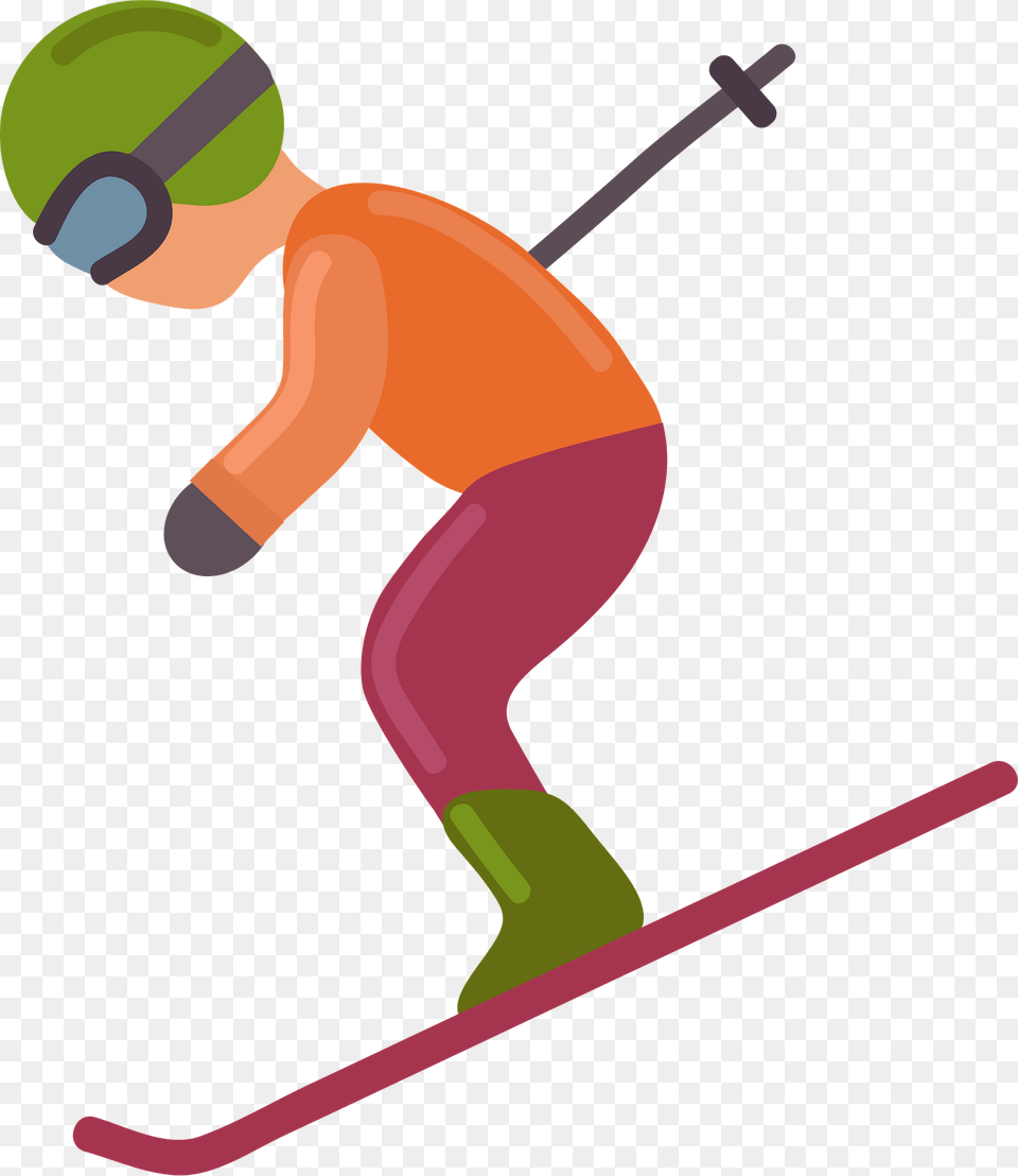Skier Clipart, Nature, Outdoors, Snow, Leisure Activities Png