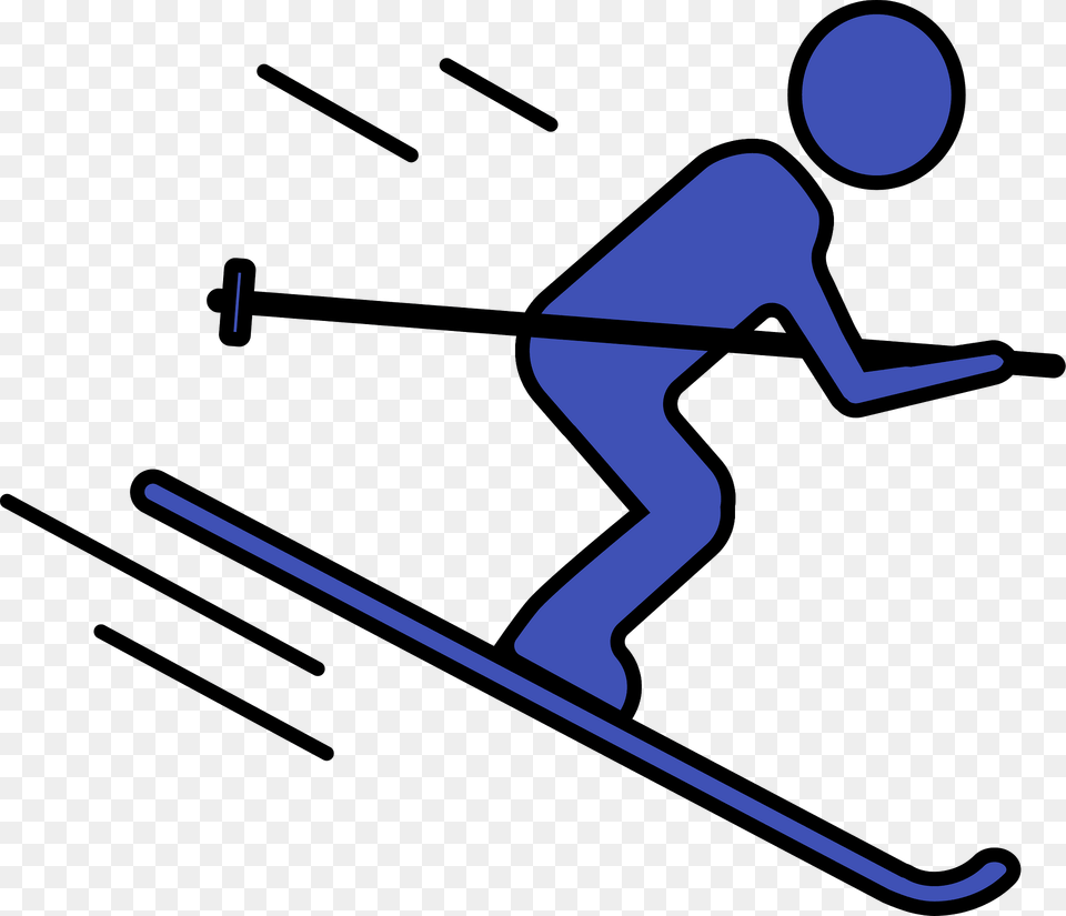 Skier Clipart, Nature, Outdoors, Snow, Leisure Activities Png