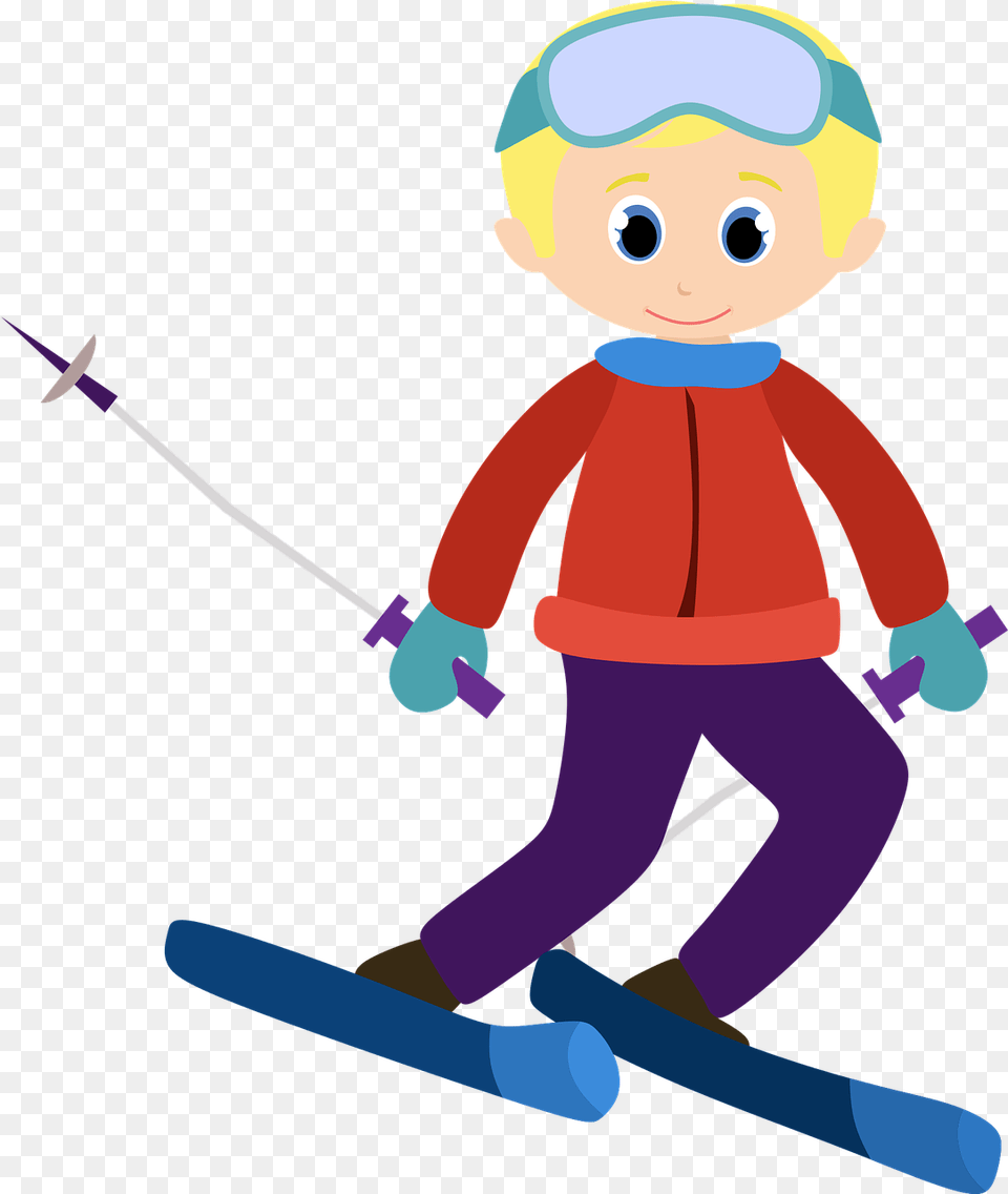 Skier Clipart Ski Clipart, Outdoors, Nature, Person, Baby Free Png Download