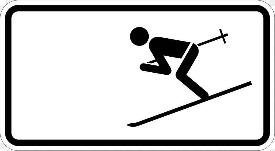 Skiers Allowed To Cross Road Clipart, Outdoors, Nature, Snow Png Image