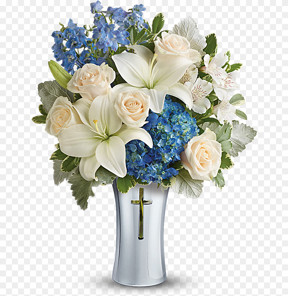 Skies Of Remembrance Bouquet Remembrance Flowers, Flower, Flower Arrangement, Flower Bouquet, Plant Free Transparent Png