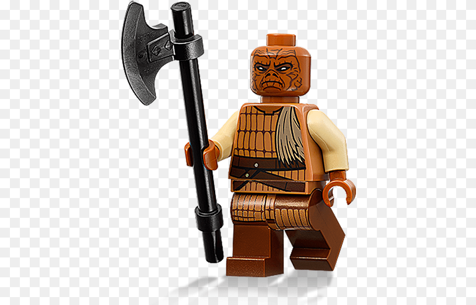 Skiff Guard Lego Star Wars Characters Legocom For Kids Us Lego Star Wars Skiff Guard, Person, Device, Weapon Free Transparent Png
