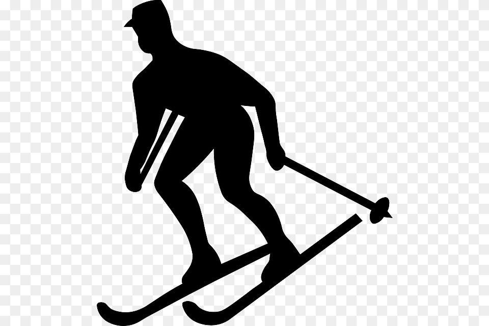 Skiing, Outdoors, Nature, Person, Adult Free Transparent Png