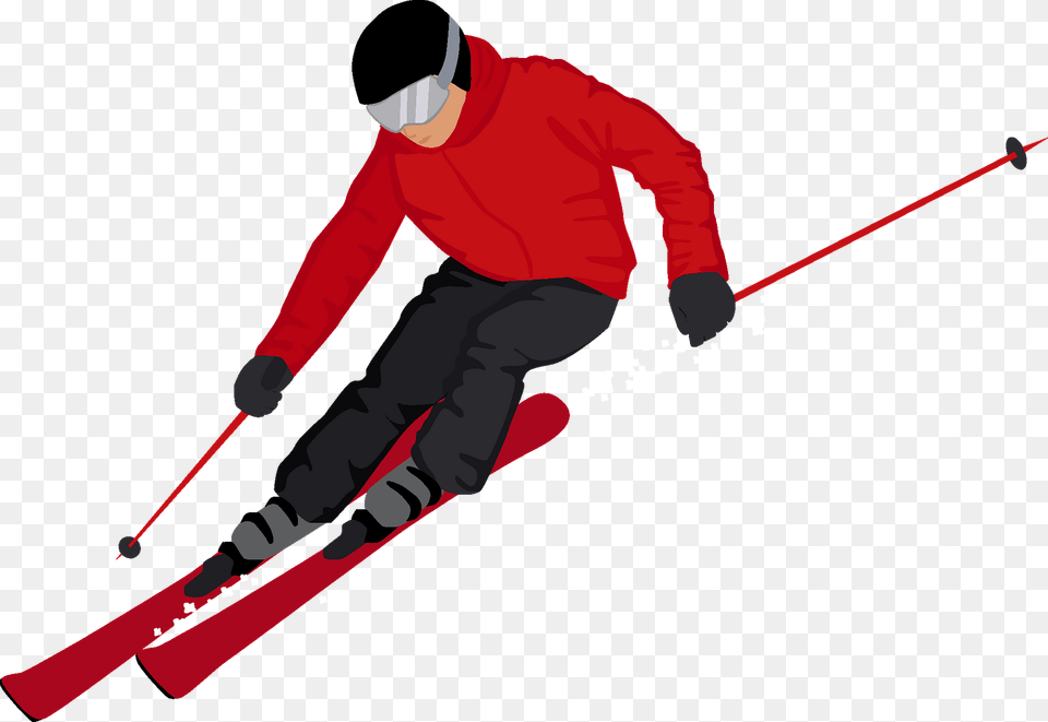 Skiing Clipart, Nature, Outdoors, Clothing, Glove Free Png