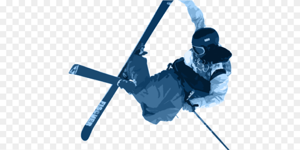 Skiing Clipart Ski Club Freestyle Skiing, Outdoors, Nature, Adult, Male Png Image