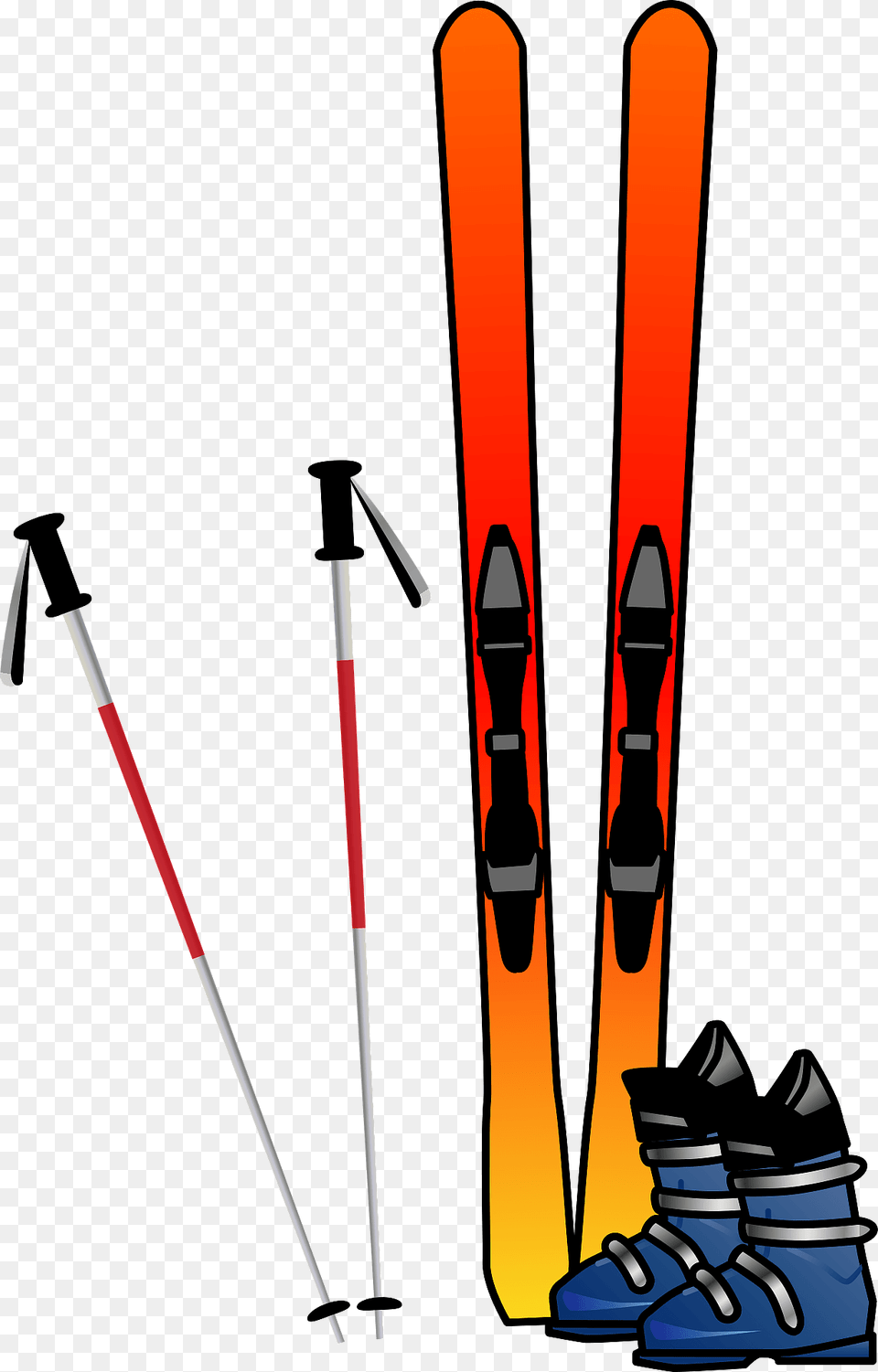 Skiing Equipment Clipart, People, Person, Nature, Outdoors Png