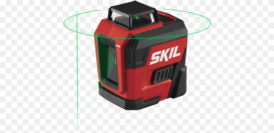 Skil Laser Level 360 Degree Green Cross Line With Skil Laser Level, Machine, Device, Grass, Lawn Free Png Download