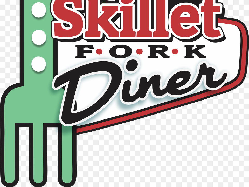 Skillet Fork Diner, Cutlery, Dynamite, Weapon, Text Free Png Download