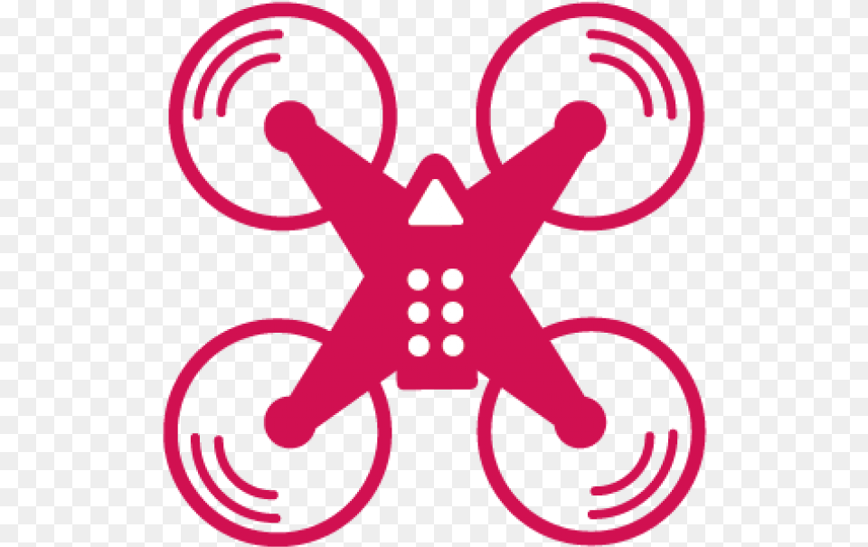 Skills Supply Drone Icon Pink Unmanned Aerial Vehicle, Light, Lighting, Symbol Png Image