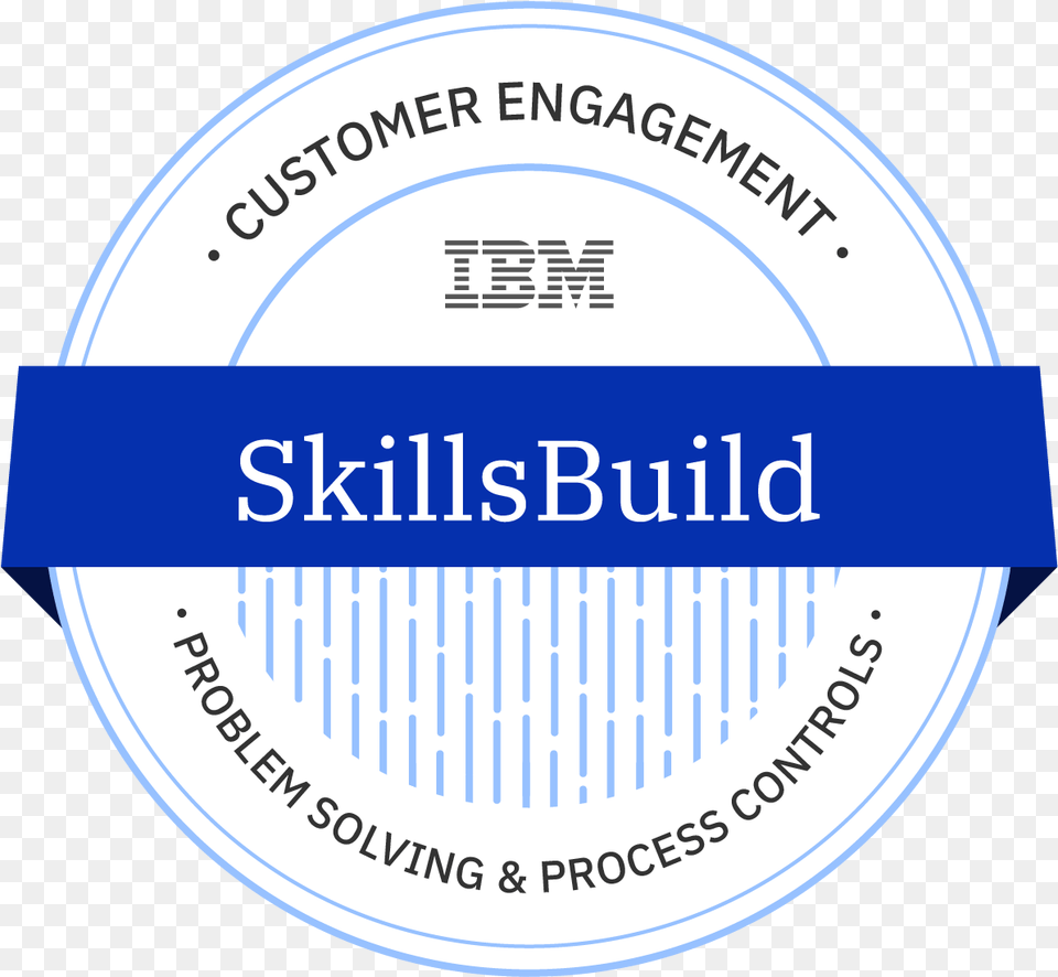 Skillsbuild Badge Ibm, Logo, Symbol, Disk, Text Png Image