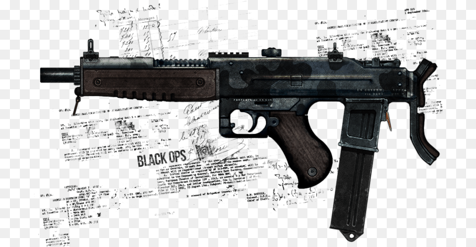 Skin 2 Mp6 Blackops, Firearm, Gun, Machine Gun, Rifle Free Transparent Png