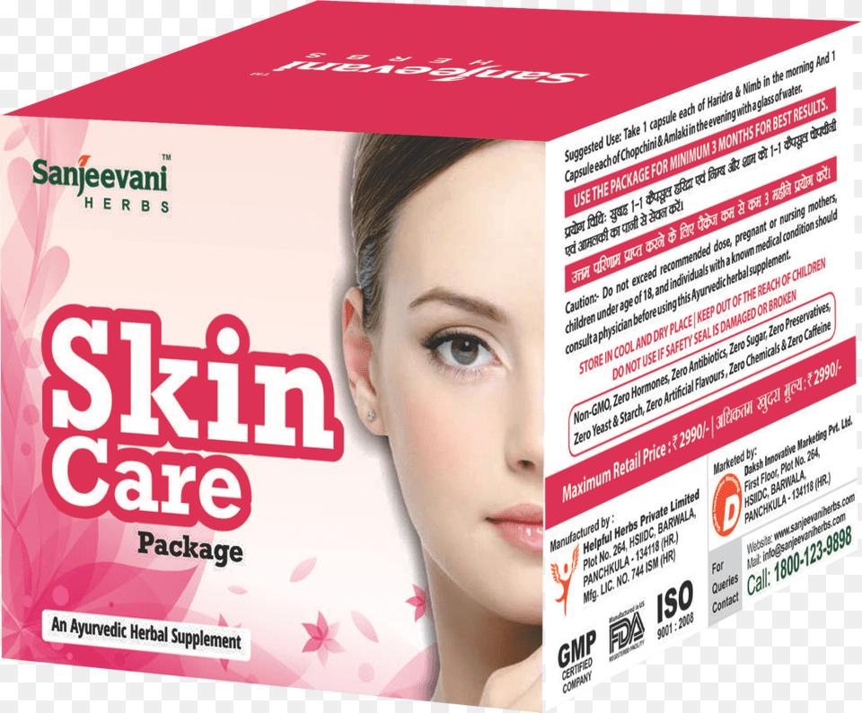 Skin Care Package Flyer, Advertisement, Poster, Adult, Person Png Image