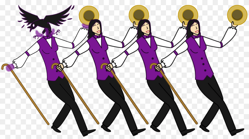 Skin Concept Barbershop Quartet Morrigan Smite, Person, People, Purple, Adult Free Transparent Png