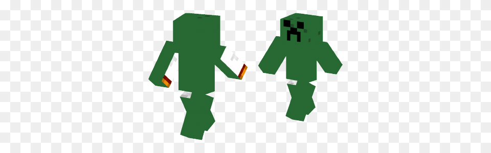 Skin Creeper Minecraft Skins, Symbol, Green, Recycling Symbol Png Image