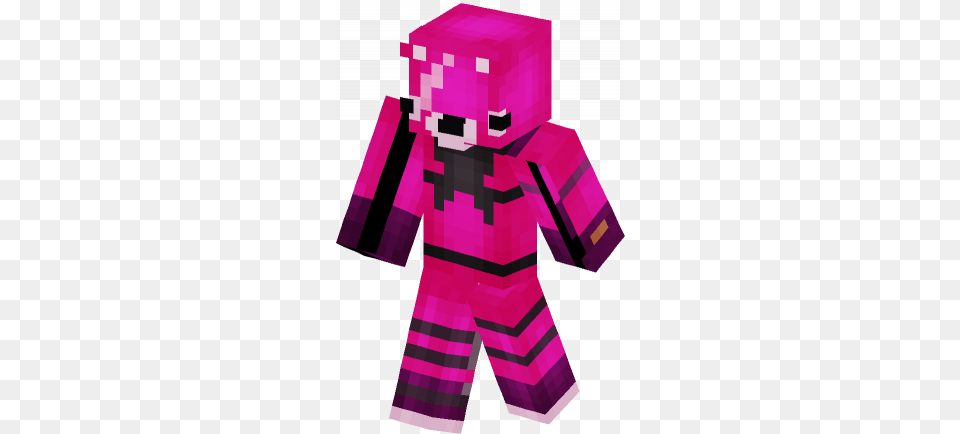 Skin De Fortnite Para Minecraft, Purple, Person Png